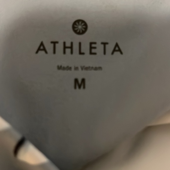 Athleta Caturanga Paradise floral Medium high rise blue multicolored leggings - Picture 4 of 4